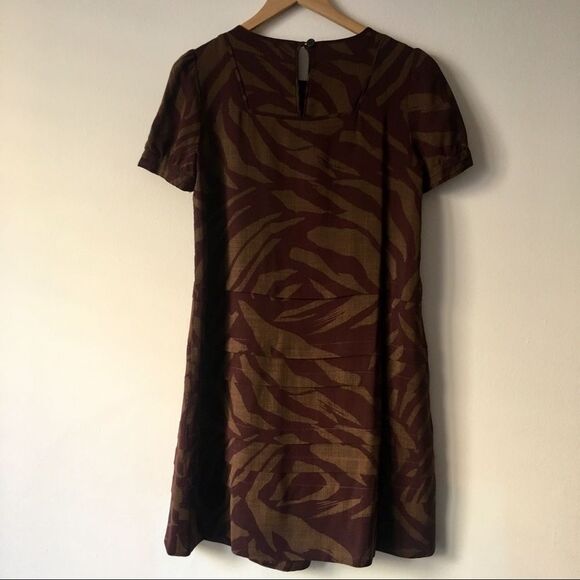 Marc by Marc Jacobs Safari Babydoll Tierd Ruffled Dress - Size 8 - Picture 8 of 8